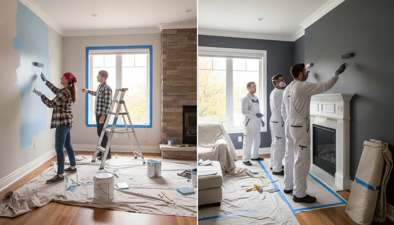 DIY vs Professional Painting: Where Each Makes Sense
