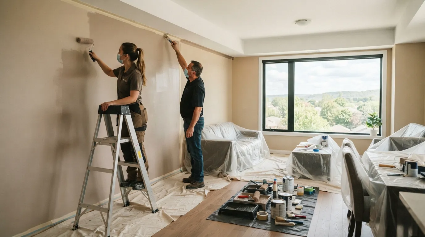 Two-Day Condo Repaint in Caledon